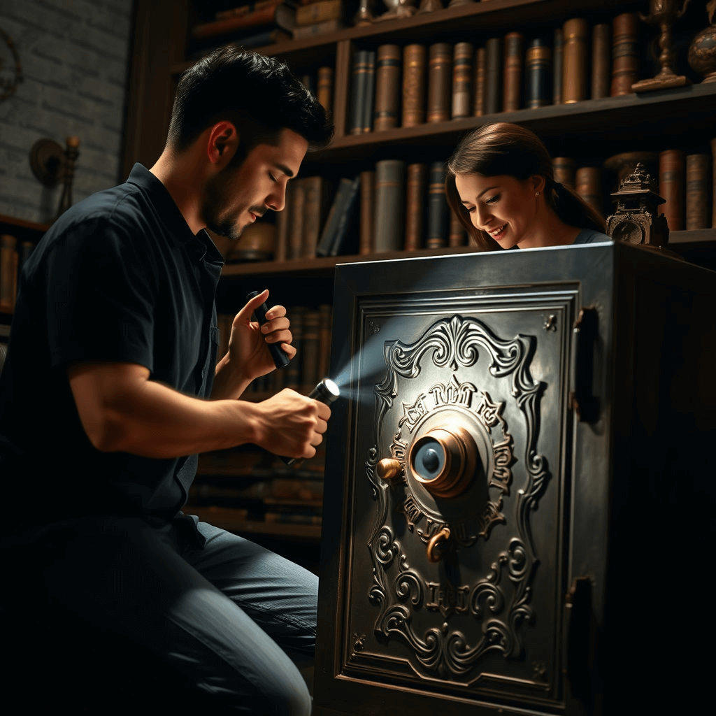 금고 여는 꿈해몽