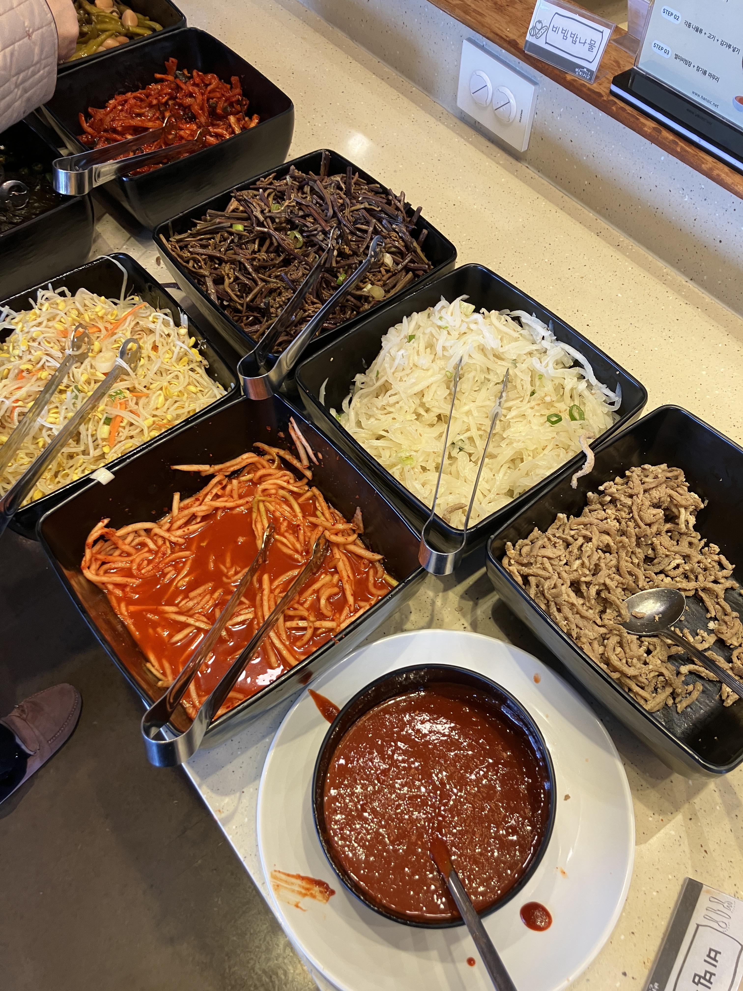인천한식뷔페 별미지교 메뉴