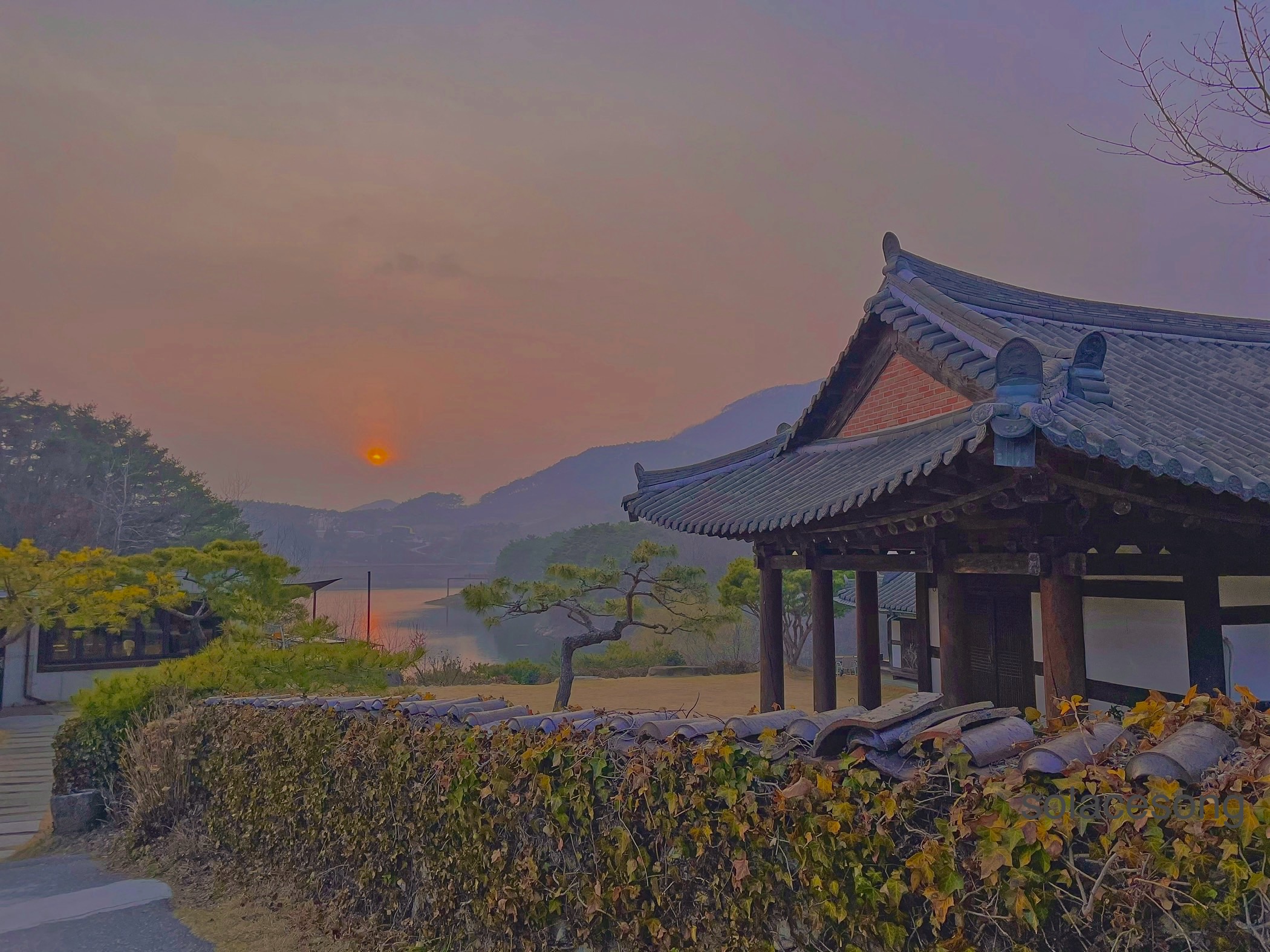 옥정호 카페, 하루