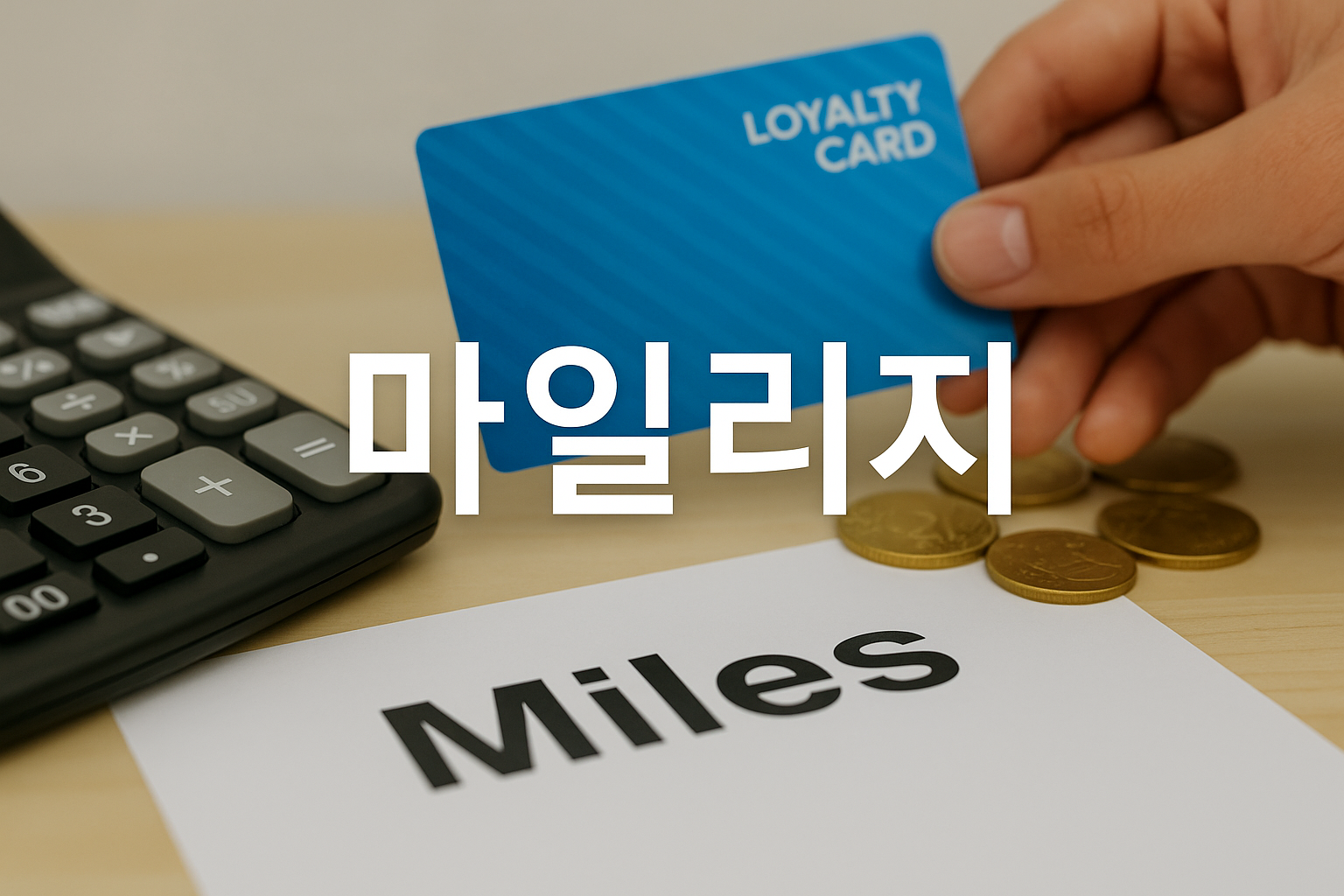 마일리지 관련 사진