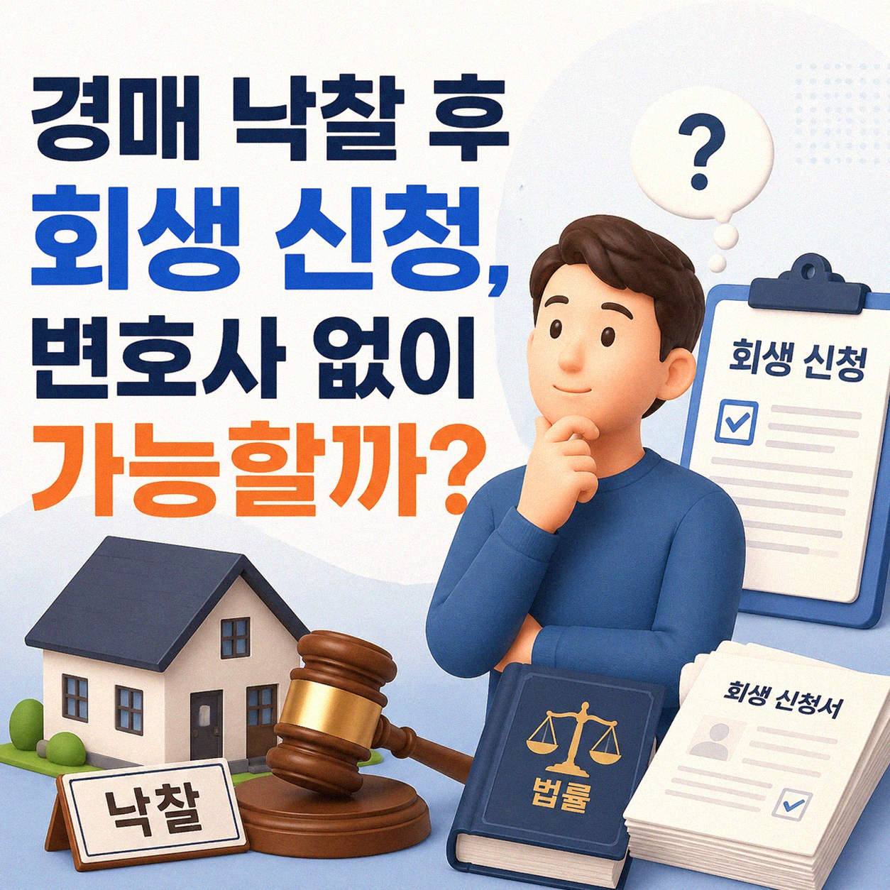 경매로 집 잃은 후 회생 신청, 변호사 선임하면 얼마나 다를까