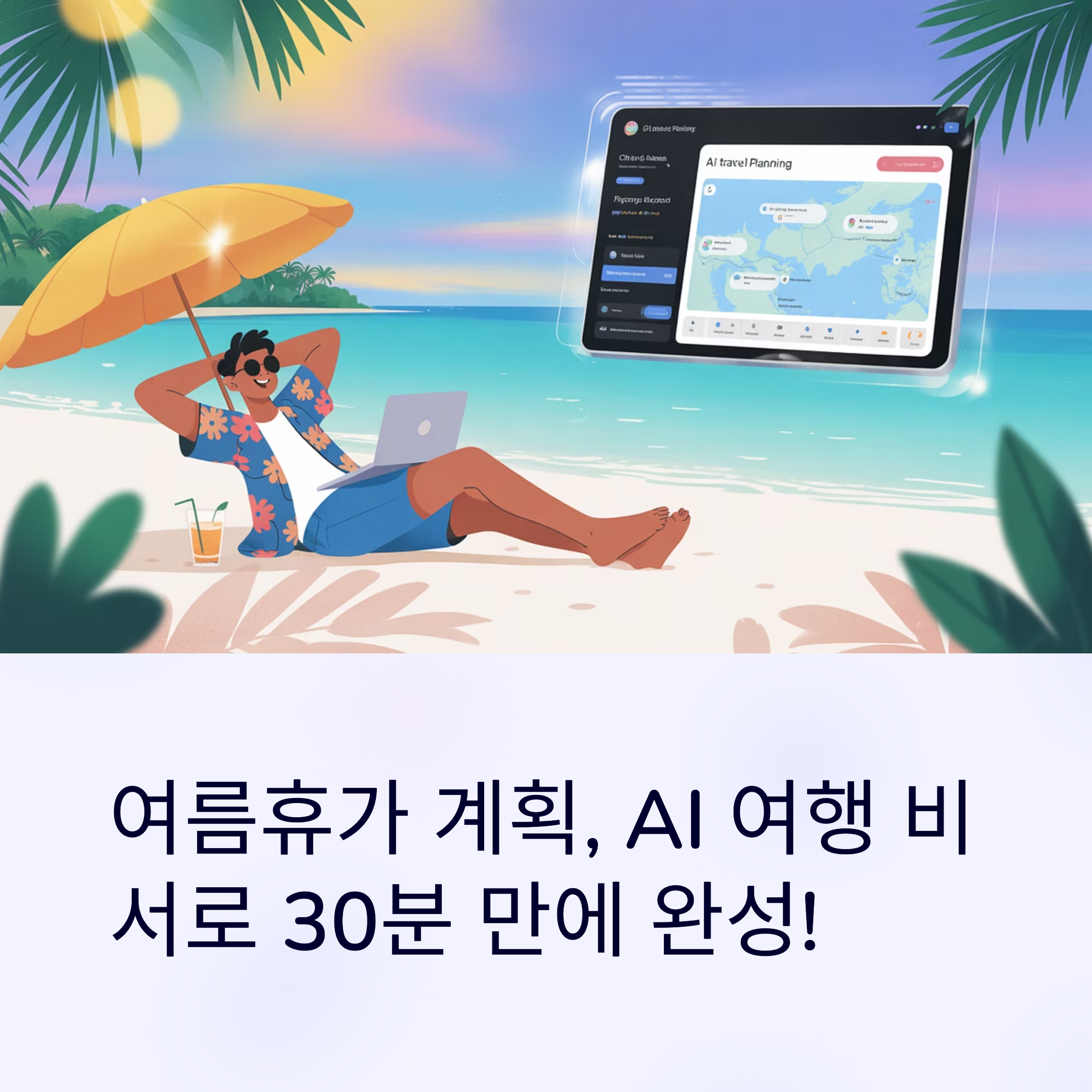 AI 여행비서 30분만에 완성