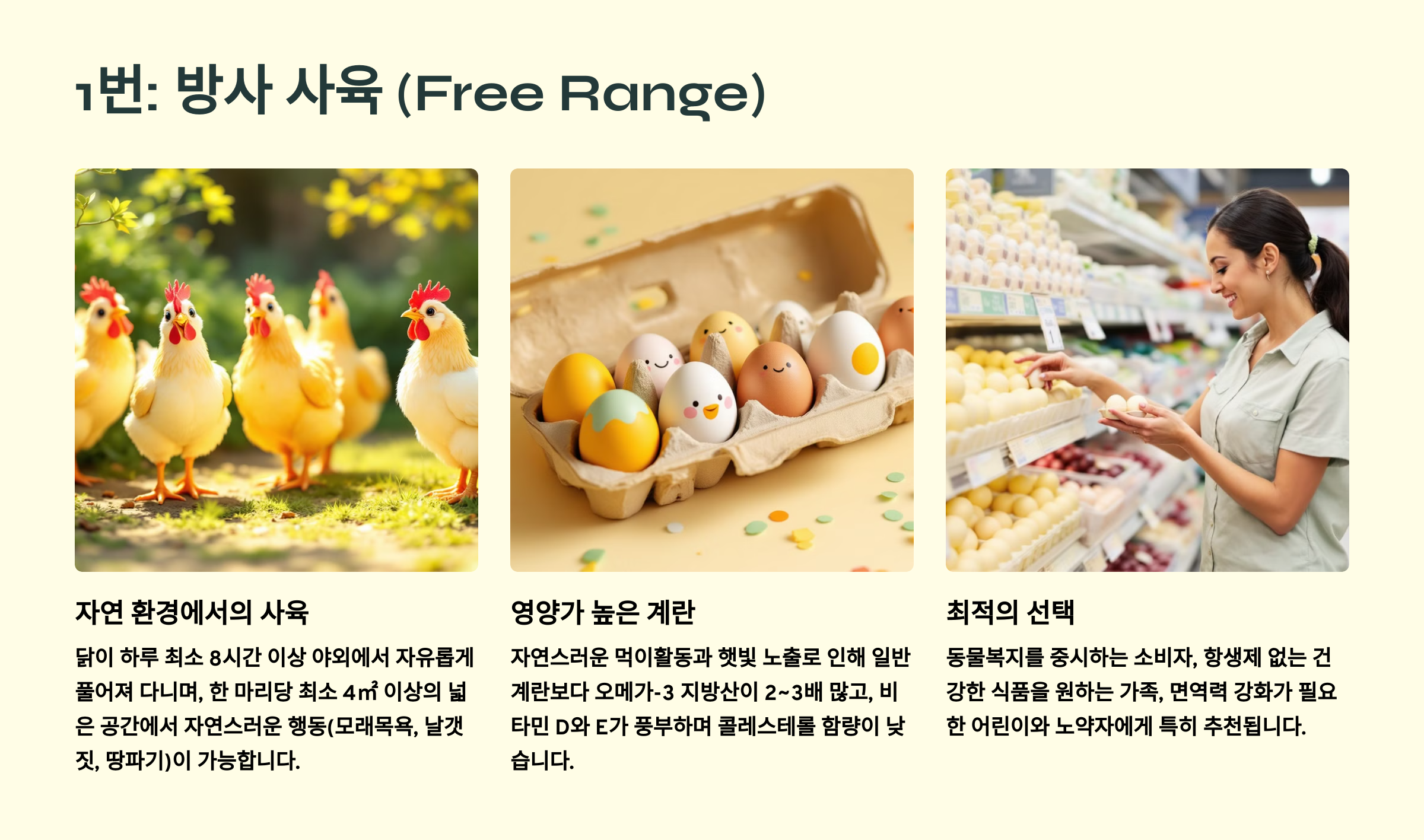 방사사육
