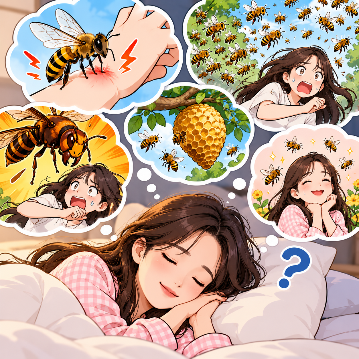 벌에 쏘이는 꿈