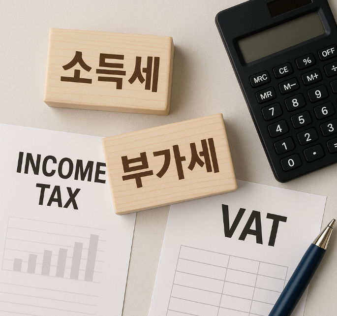 소득세와부가세 이미지