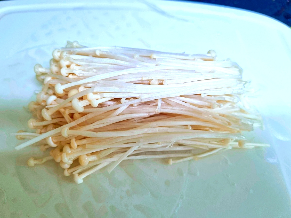 라이스페이퍼 팽이버섯 구이: 관자보다 더 관자구이 같은 맛