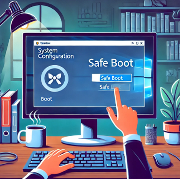 윈도우-10-안전모드-접속오류