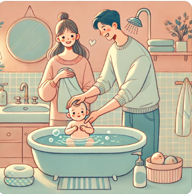 초보 부모를 위한 신생아 목욕 가이드