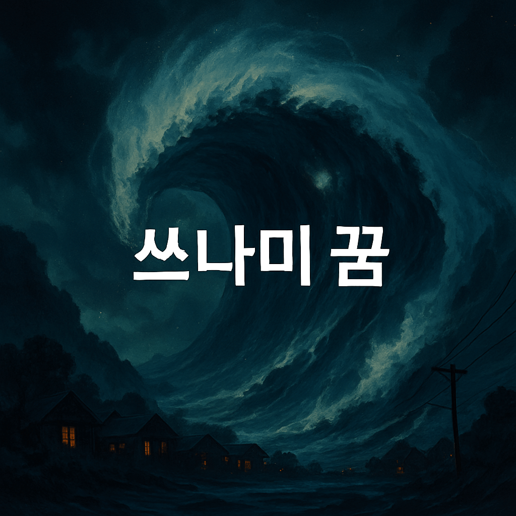 쓰나미 꿈 해몽