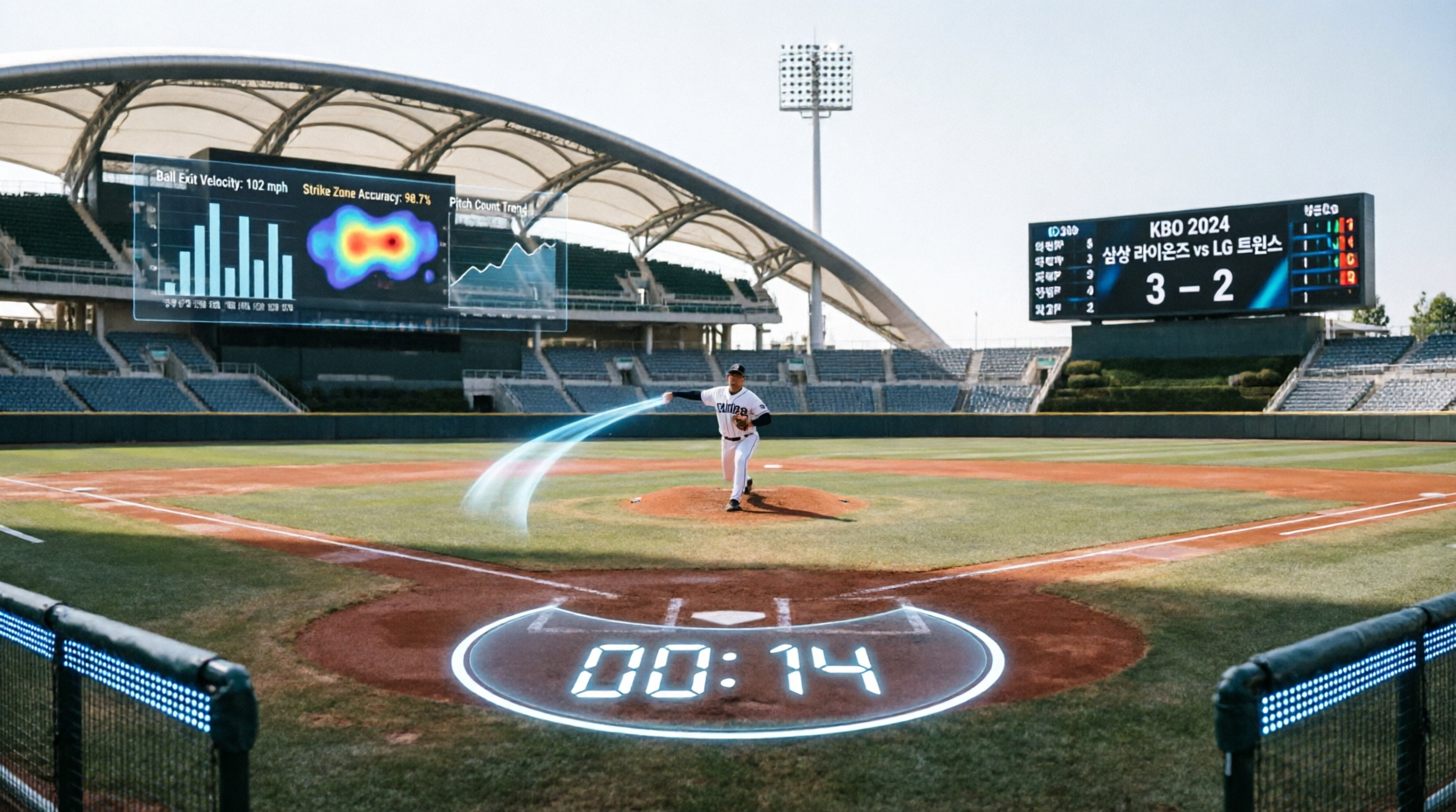 2026 KBO 피치컴 도입 2년 차 투구 템포 단축 및 피치클락 적응 데이터 분석