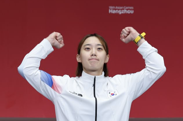 레전드 투수 윤학길님의 딸 윤지수 금메달 획득