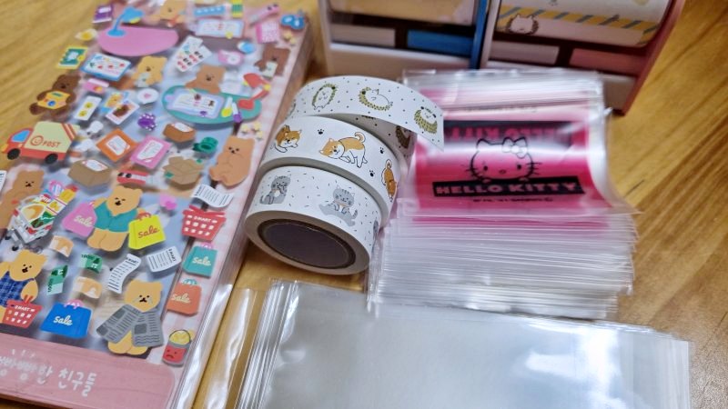 각종 다이소 스티커