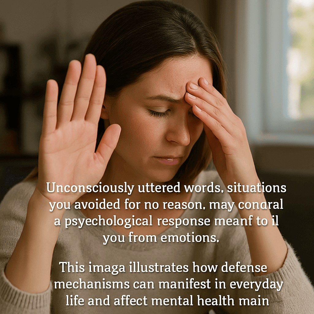 일상에서 무의식적으로 나타나는 심리적 방어기제와 정신건강의 연결성