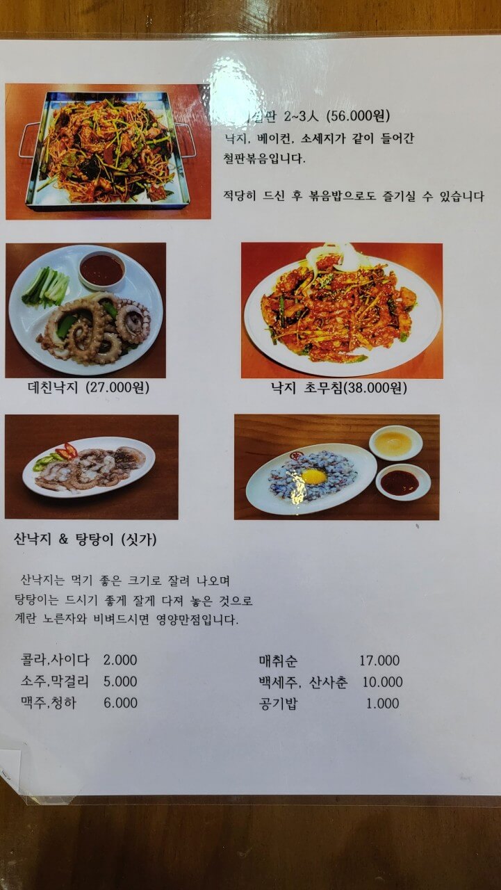 생방송투데이 낙지볶음 서울 종로 맛집