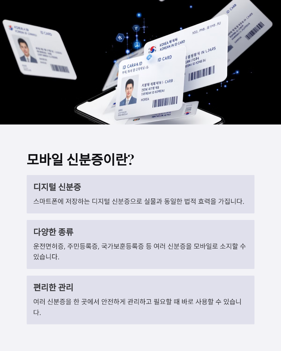 모바일 신분증, 꼭 알아야 할 모든 것!
