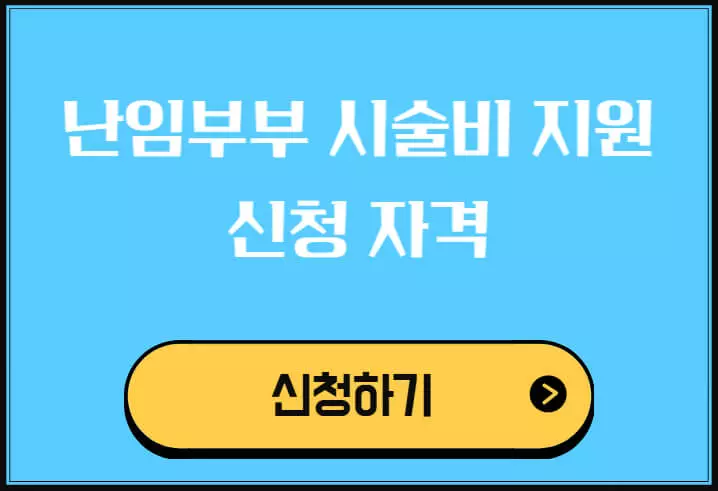 난임부부 시술비 지원 신청