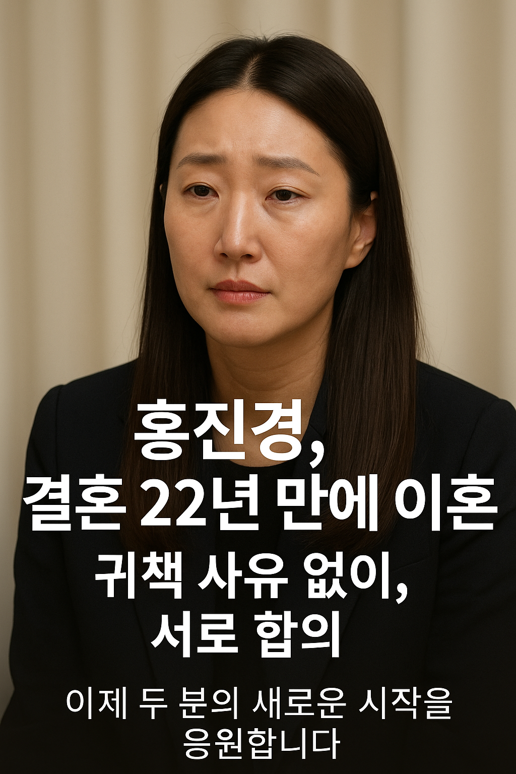 홍진경 결혼 22년 만에 이혼