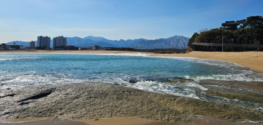 고성 청간정과 청간해변