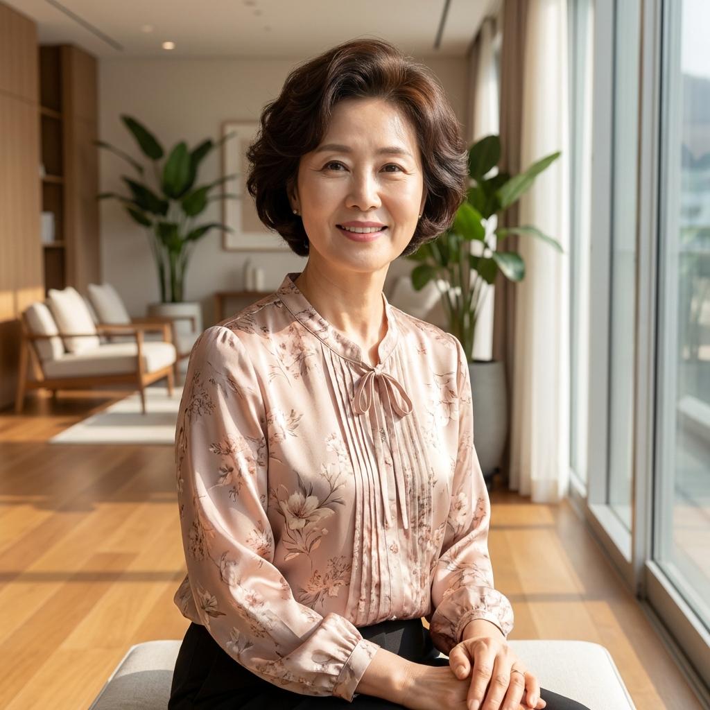 0대 엄마 생신 선물로 좋은 샤트렌 블라우스 추천