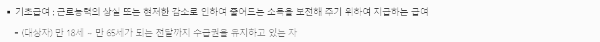 장애인연금 금액 (기초급여)