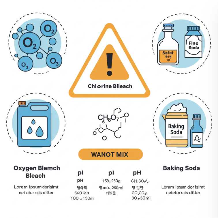 표백제·구연산·베이킹소다 활용법