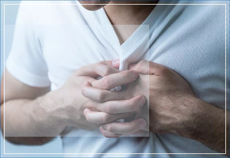 역류성 식도염 증상 가슴통증