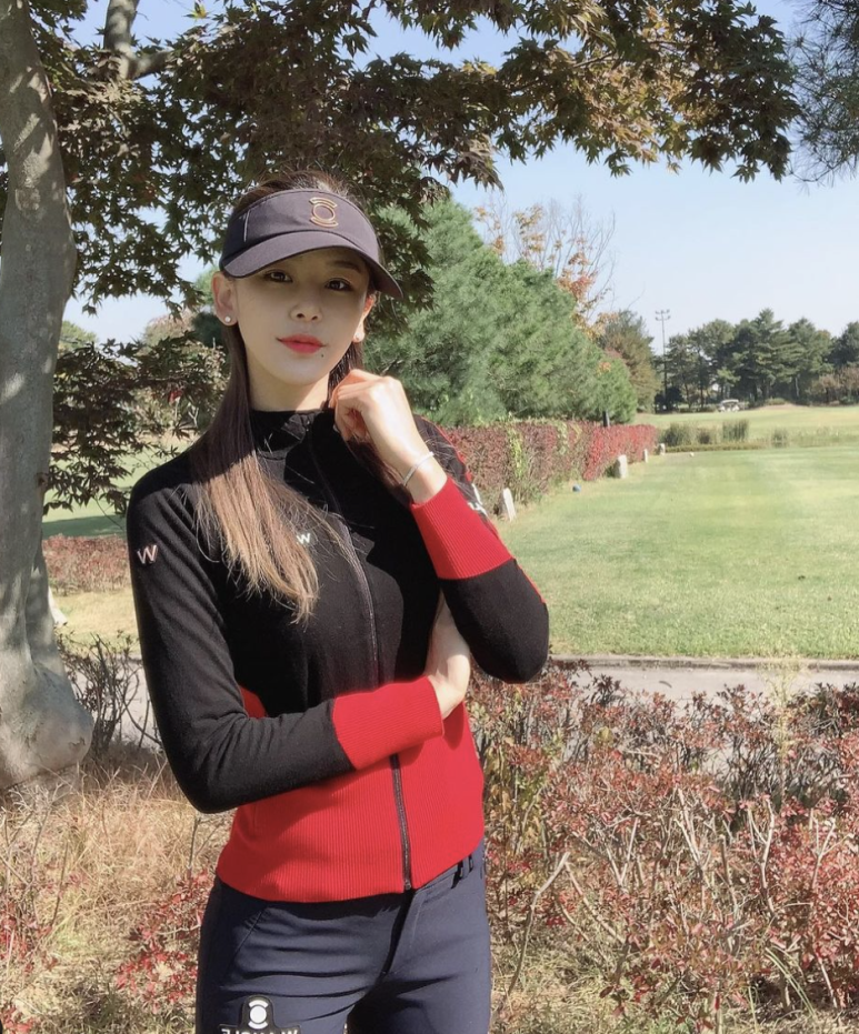 '골프에 반하다' 문정현 프로 미녀골퍼