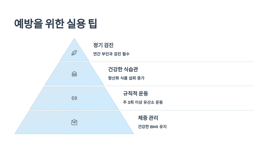 예방을 위한 실용 팁