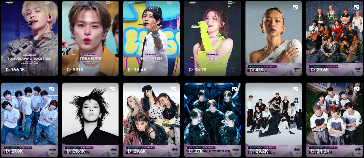 2025 MAMA 팬 초이스 2차 투표