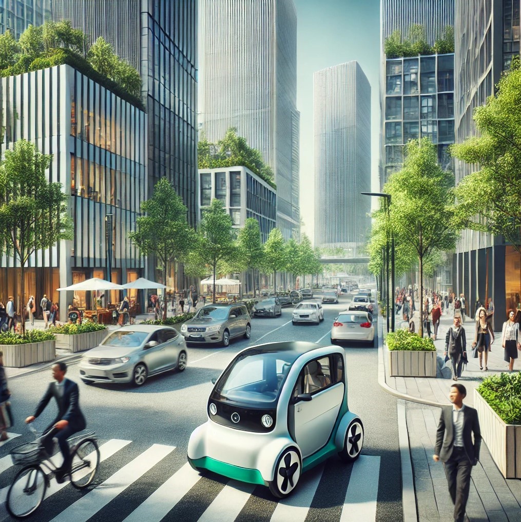 도시 생활 초소형 전기차 관련 이미지