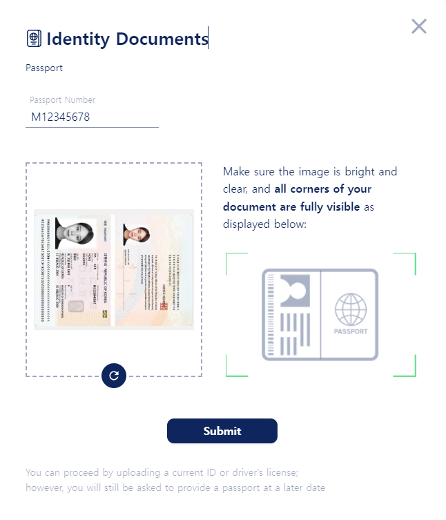 여권사진 업로드