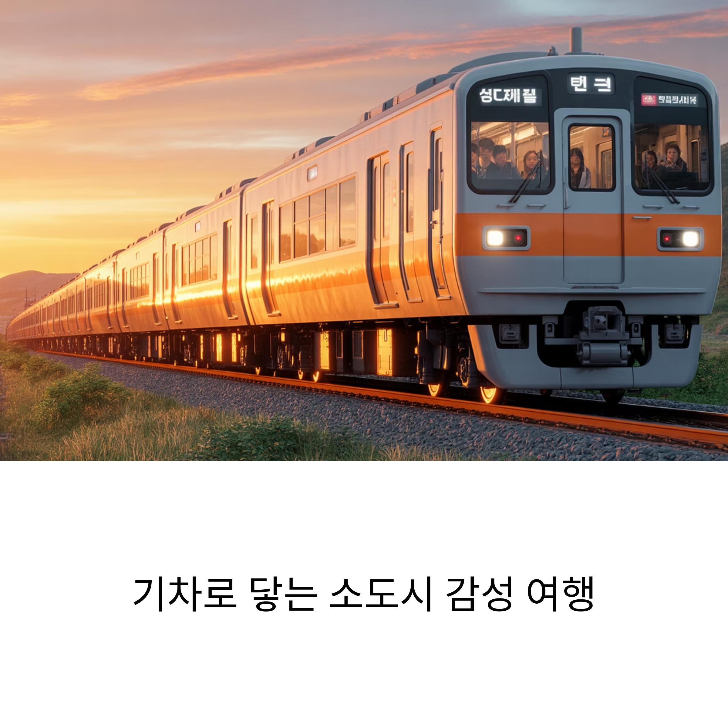 기차로 닿는 소도시 감성 여행, 지금 떠나기 좋은 코스