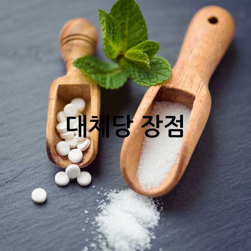 설탕 대신 대체당