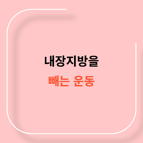 내장지방 빼는 운동11