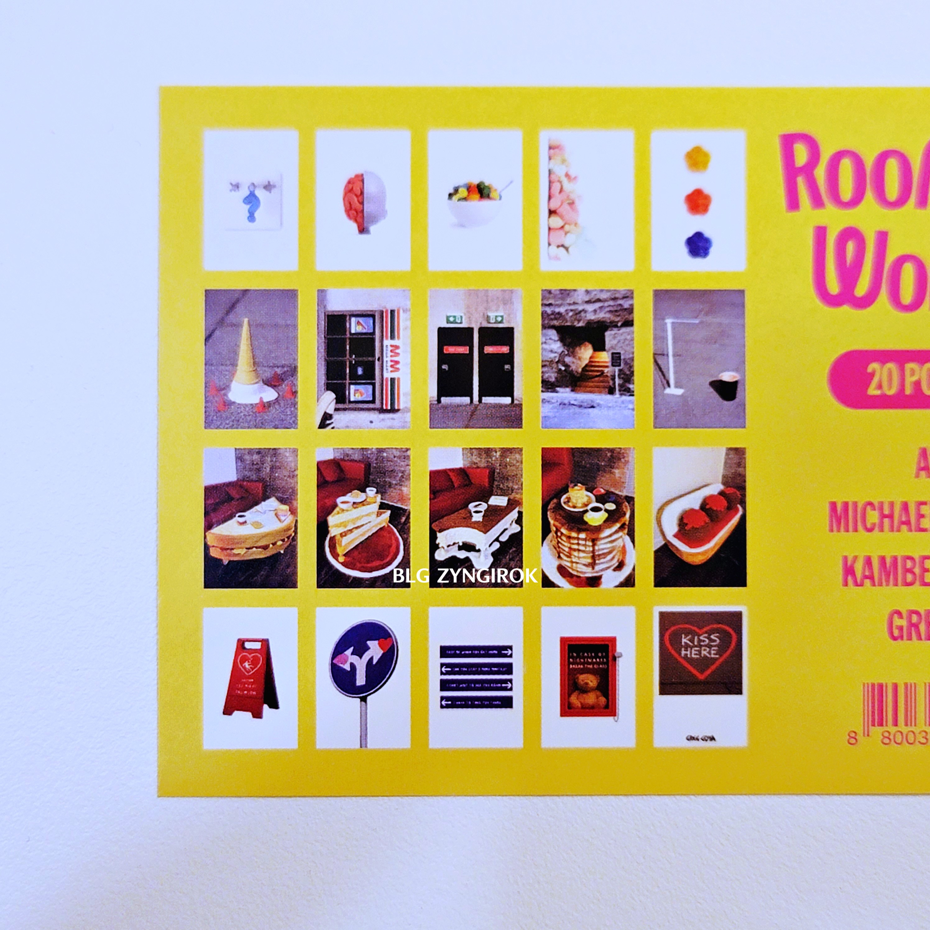 Room for Wonder : 기념품 - 엽서집 모습이다.