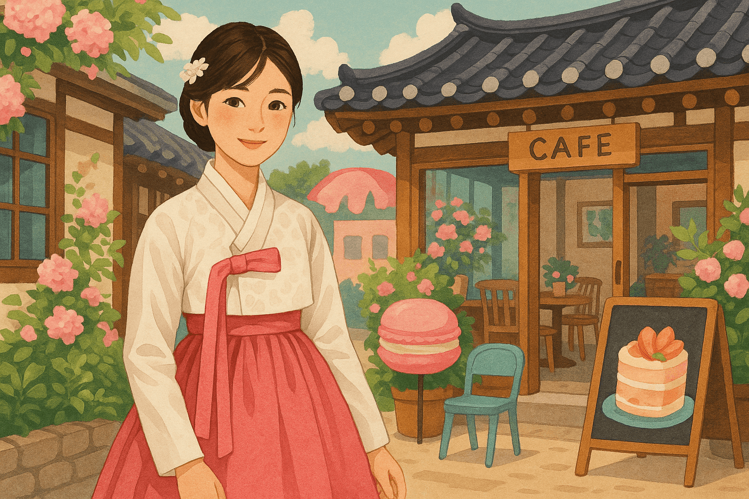 경주 황리단길 한복 대여 + 디저트 카페 투어: 완벽한 반나절 코스