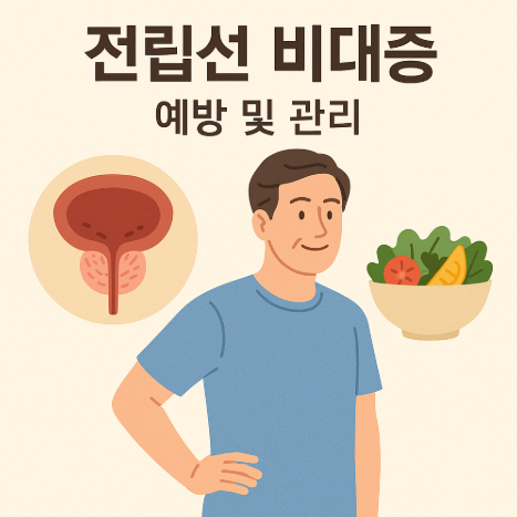전립선 비대증 예방 및 관리
