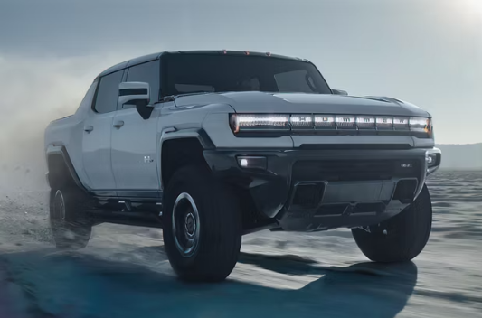 험머 EV 외부 디자인