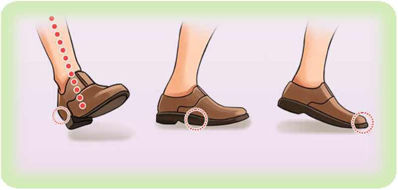 바르게 걷는 자세