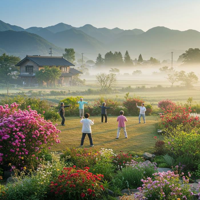 장수하는 사람들의 공통된 생활습관