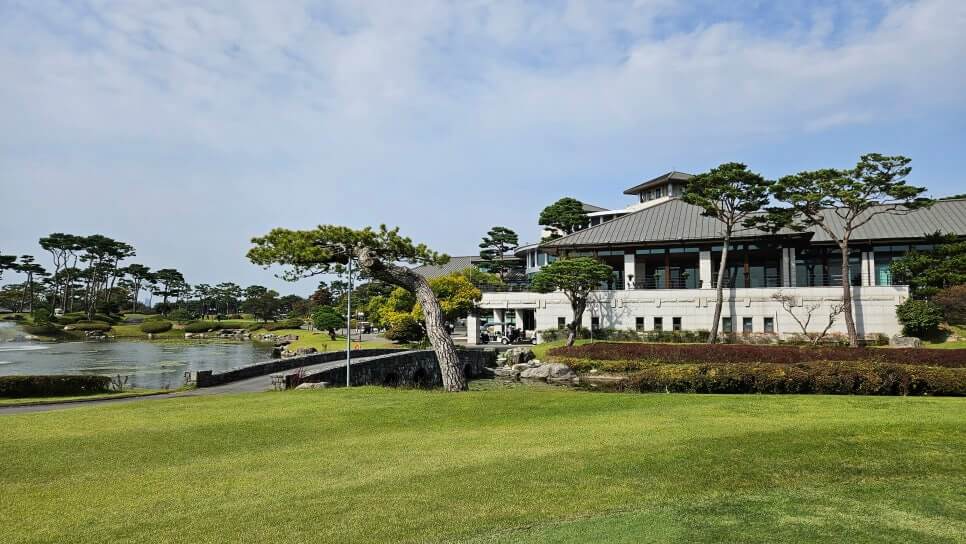 골프장 경험담 당진 파인스톤cc 대형 멋진 정원에서 환상의 골프 운동 