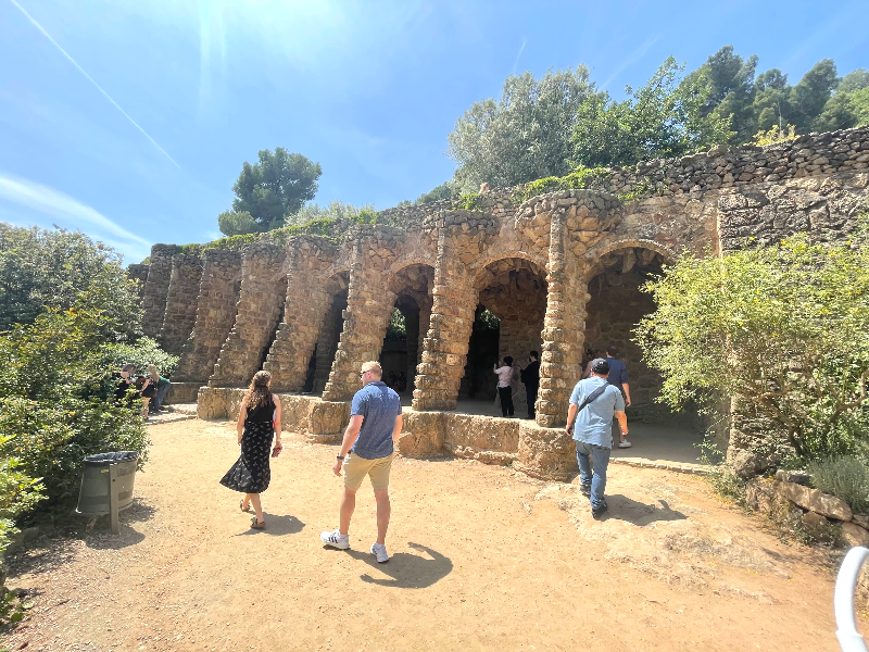 구엘 공원-Casa Trias 필로티