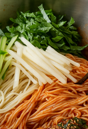 비빔국수 황금레시피