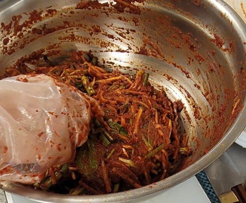 최종 배추김치 양념장