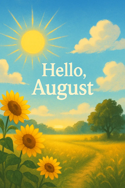 8월-해바라기-태양