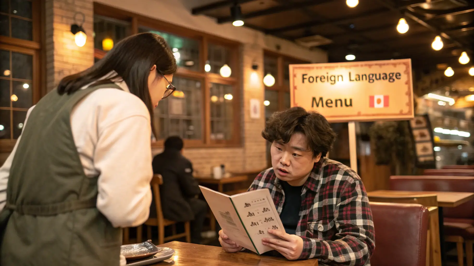 한국어가 가능한 사람을 찾고 싶을 때 - 韓国語ができる人いますか