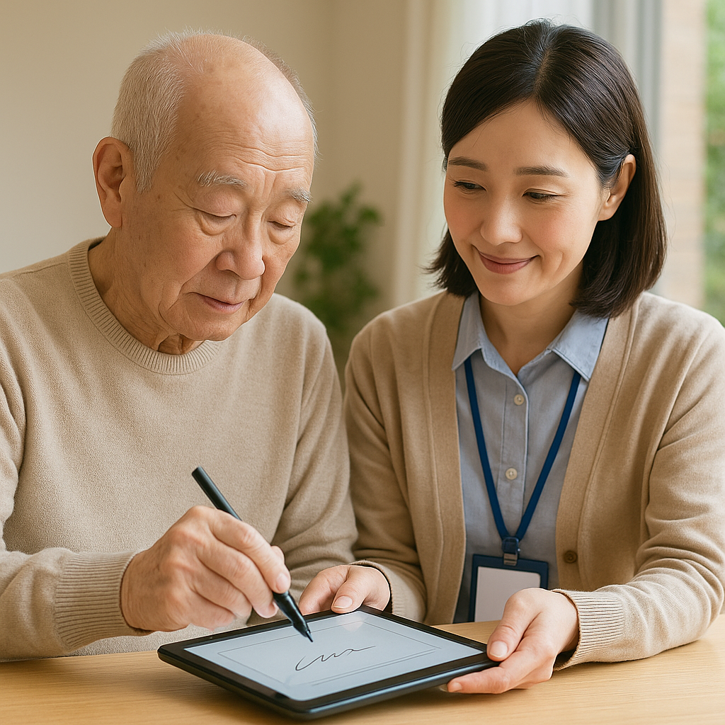 주민센터 방문 없이도 복지서비스 신청 가능_모바일 행복이음 전자서명