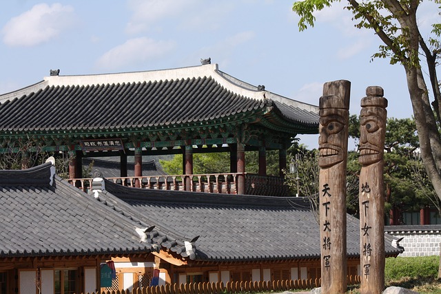 한국 전통 무속신앙 장승
