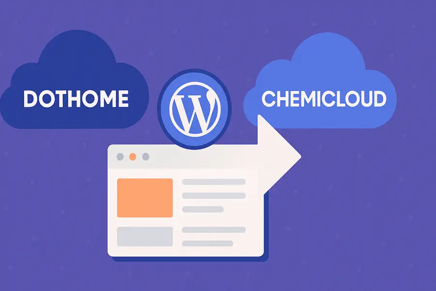 닷홈에서 케미클라우드(ChemiCloud)로 워드프레스 이전 작업