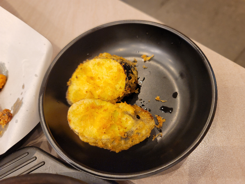 어리랑 가지튀김